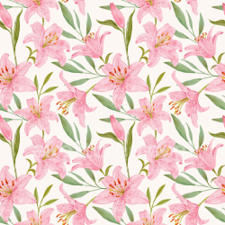 seamless Seamless 3D PBR Texture of Soft Pink Flower Watercolor Pattern texture 8k free download PBR