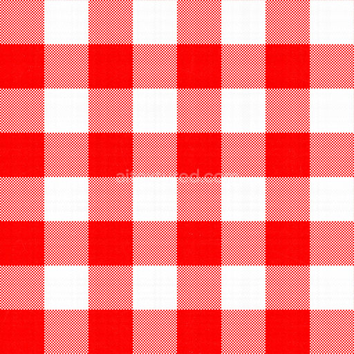 Fabric Checkered Red White Seamless Textile Pattern Smooth Bright Stylish