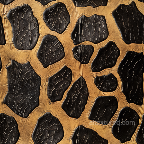 Leather Texture Featuring Two-Tone Cracked Grain Surface Leather texture preview