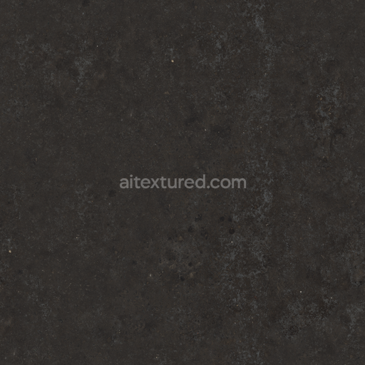 Concrete Floor — Deteriorated Timeworn Floor Flat Concrete Cracked — PBR seamless 3D texture