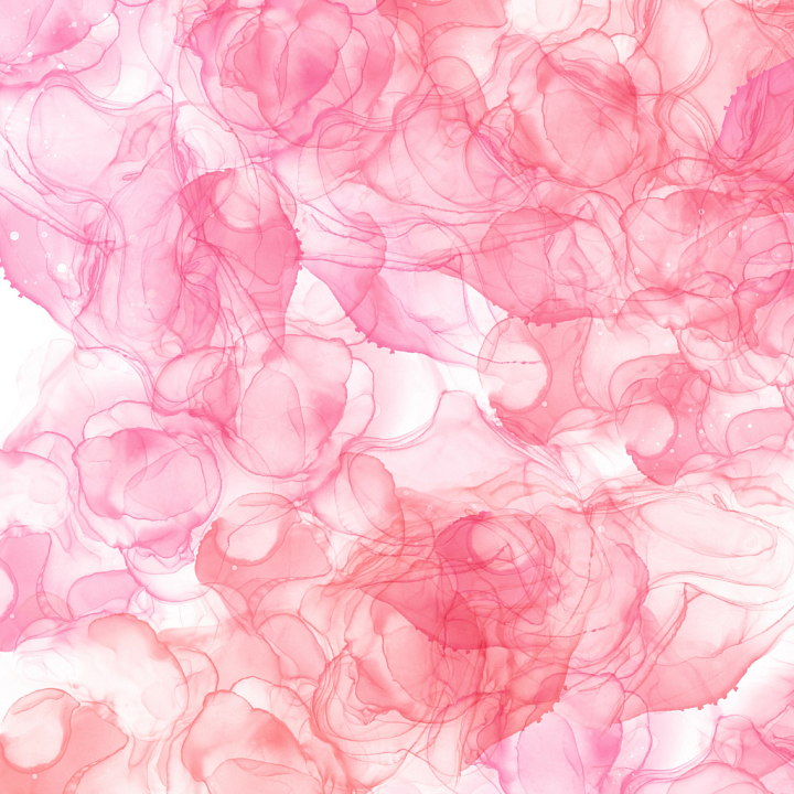 Watercolor with Flowing Pink and Red Organic Patterns seamless PBR texture preview