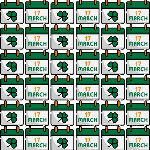 St Patrick Digital Paper Bundle Texture of St seamless St patrick digital paper bundle PBR texture