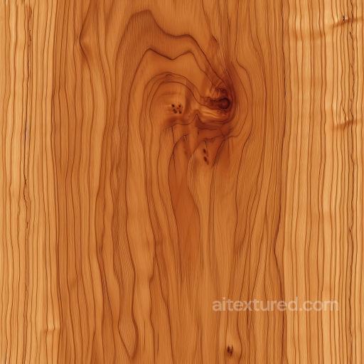 Pine Wood PBR Texture Featuring Natural Knots and Wood Grain seamless Wood PBR texture