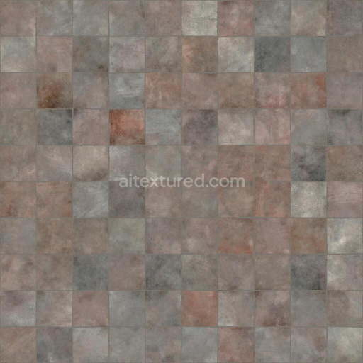 Antique French Terracotta Tile Texture | Free PBR