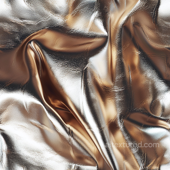 Glossy Brown Leather PBR Texture Featuring Fine Wrinkles and Natural Folds Leather texture preview