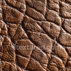 seamless Seamless 3D PBR cracked brown leather texture with deep grain and aged finish texture 8k free download PBR