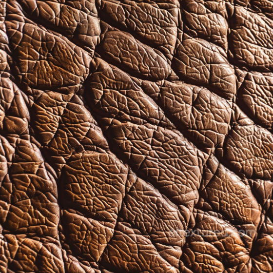 Cracked Brown Leather Texture With Deep Grain And Aged Finish Leather texture preview