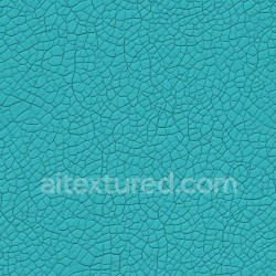 seamless Seamless 3D PBR cracked turquoise leather texture with fine fissures texture 8k free download PBR