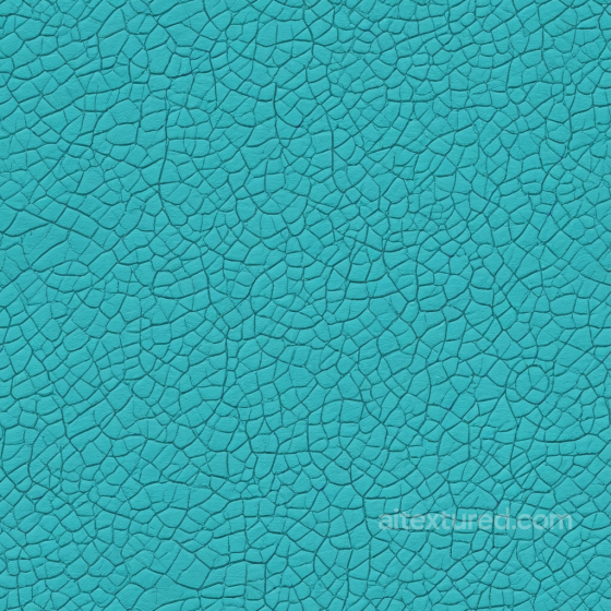 Cracked Turquoise Leather Texture With Fine Fissures Leather texture preview