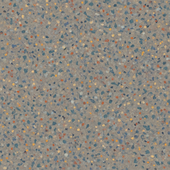 Flecked Linoleum Sheet With Semi Gloss And Color Flecks seamless PBR texture preview