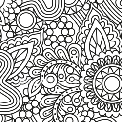 seamless Seamless 3D PBR Texture Featuring Intricate Black and White Hand-Drawn Doodle Patterns texture 8k free download PBR