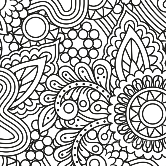 Featuring Intricate Black and White Hand-Drawn Doodle Patterns White & Black texture preview