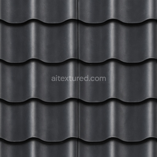 Synthetic Metal Roofing Texture Seamless