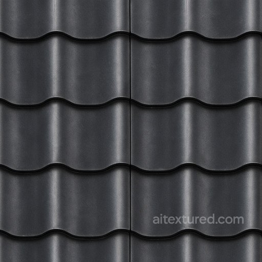Synthetic Metal Roofing Seamless Texture seamless Roofing PBR texture