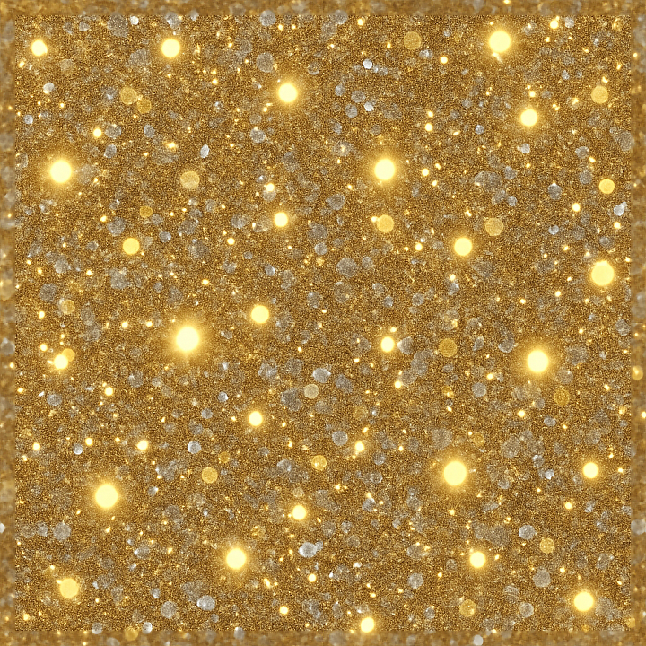 Gold Glitter Silver Glitter Sparkling Lights Christmas Lights Glow seamless PBR texture preview