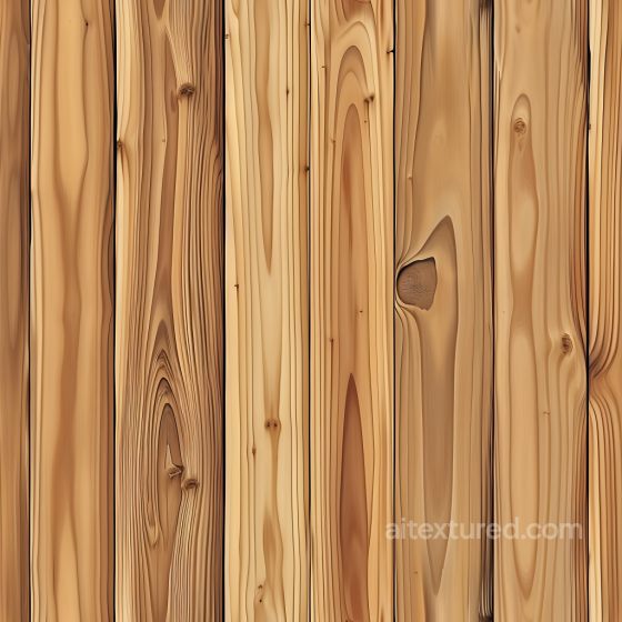 Light Pine Wood Planks Texture with Distinctive Knots and Grain Wood texture preview