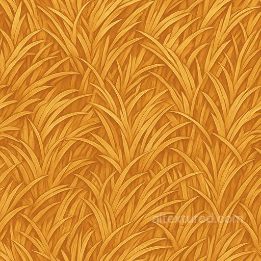 Stylized Haystack Seamless Texture seamless Hay-straw PBR texture