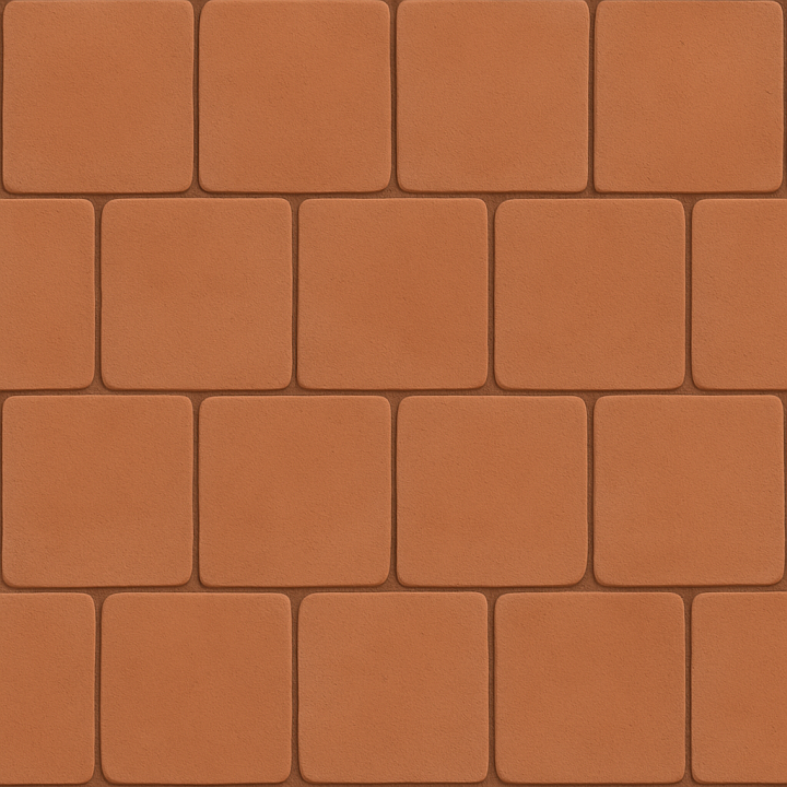 Matte Clay Tiles seamless PBR texture preview