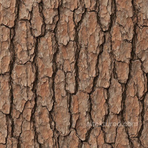 Aged Pine Bark Seamless Texture seamless Bark PBR texture