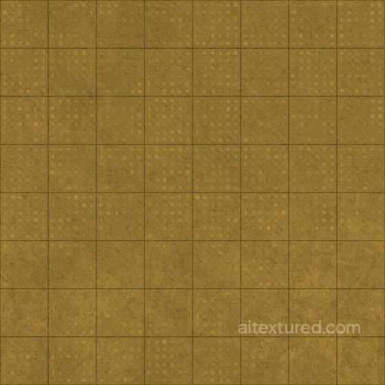 Tactile Pavement Sidewalk Tile Texture | Free PBR Plastic texture preview