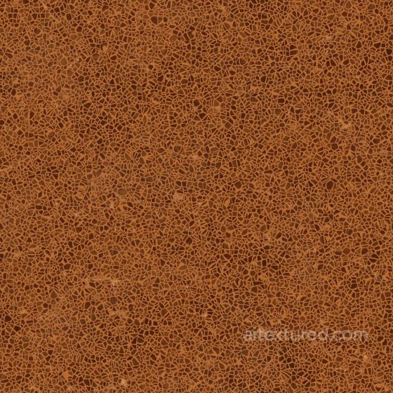Typical Orange or Brown Leather Texture with Impressions | Free PBR Fabric texture preview
