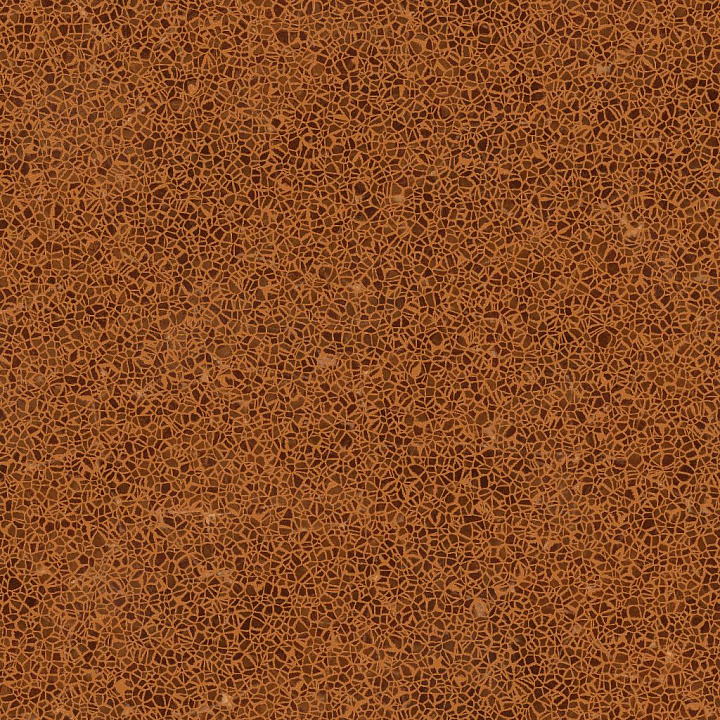 Typical Orange or Brown Leather with Impressions seamless PBR texture preview