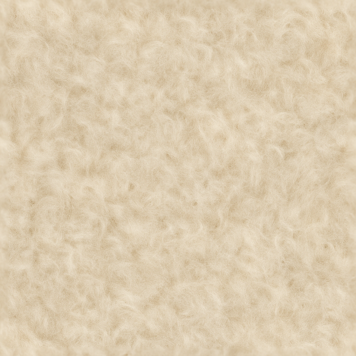 Undyed Wool Natural Wool Fibers Soft Wool Fluff seamless PBR texture preview