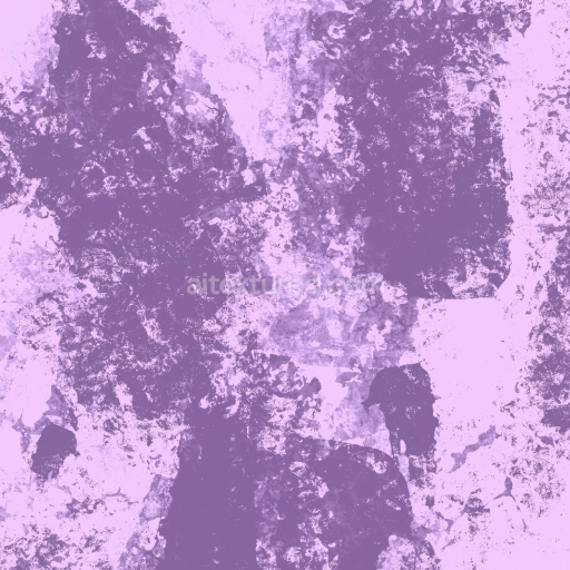 Seamless 3D PBR Watercolor Texture in Violet Purple Abstract Pattern