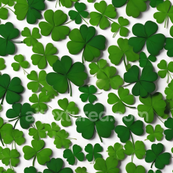 seamless Seamless 3D PBR Texture of Green Shamrock Leaves with Varying Shades texture 8k free download PBR