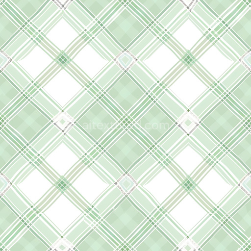 Seamless 3D PBR Texture of Green Plaid Patterned Metal Panels