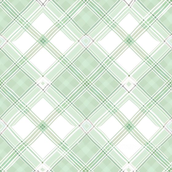 Light Green Plaid Fabric Seamless Texture with Diagonal Grid Pattern Plaid texture preview