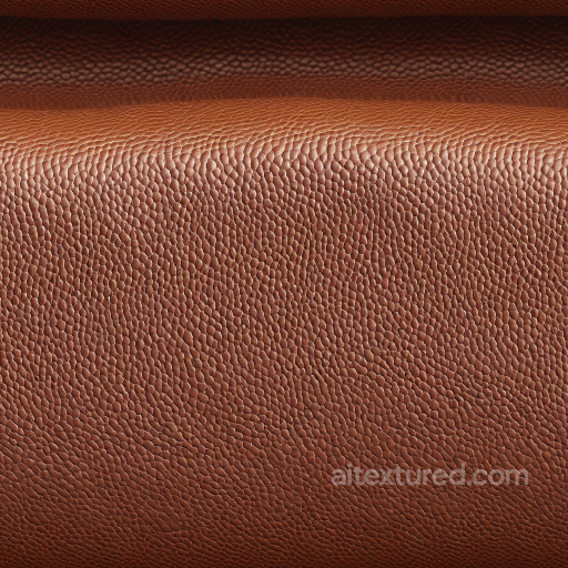 Pebbled Brown Leather Texture with Fine Grain and Natural Sheen seamless Leather PBR texture