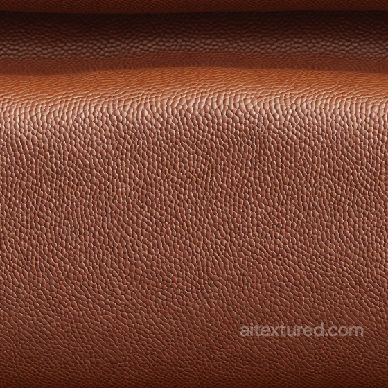 Pebbled Brown Leather Texture with Fine Grain and Natural Sheen Leather texture preview