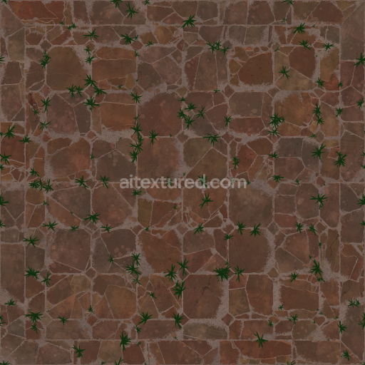Seamless Terracotta Tile Texture