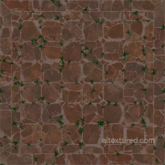 Seamless Terracotta Tile Texture Ceramic-tile texture preview