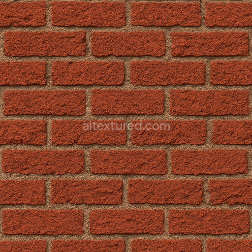Coarse Red Brick Texture Seamless 1024X1024