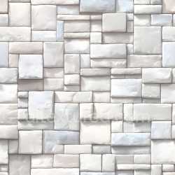 seamless Seamless 3D Cracked White Brick Wall PBR Texture with Subtle Surface Imperfections texture 8k free download PBR