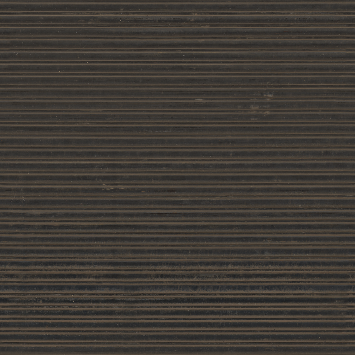 Weathered Metal Shutter seamless PBR texture preview