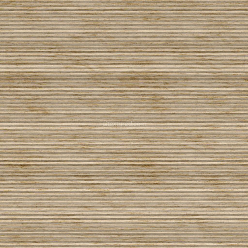 Seamless wood PBR texture with fine grain and detail