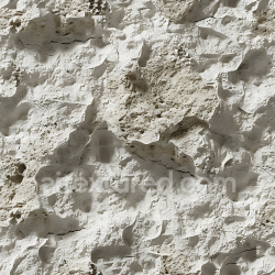 seamless Seamless 3D Weathered Limestone Rock PBR Texture with Eroded Surface and Cracks texture 8k free download PBR