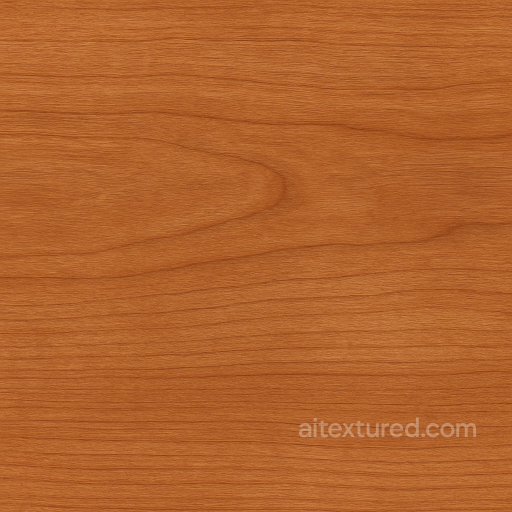 Cherry Wood With Fine Grain And Amber Tones seamless Furniture wood PBR texture