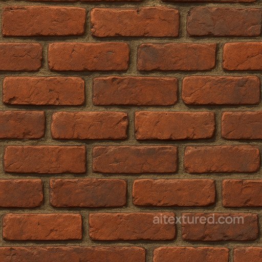 Detailed Painted Brick Seamless Texture seamless Brick PBR texture
