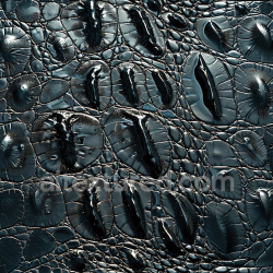 seamless Seamless 3D Glossy Black Crocodile Leather PBR Texture with Deep Scales and Fine Detail texture 8k free download PBR