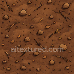 seamless Stylized Soil Seamless Texture texture 1024x1024 free download PBR