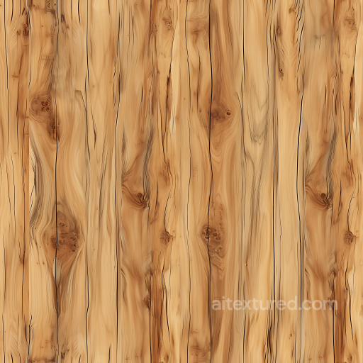 Light Natural Wood Planks Seamless Texture with Knots and Grain Detail seamless Wood PBR texture