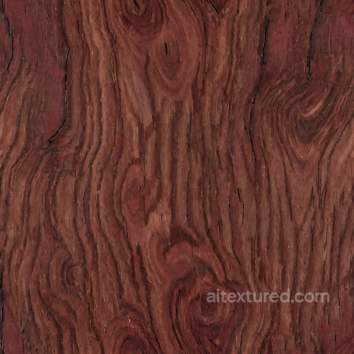 Rustic Redwood Wood PBR Texture with Knots and Natural Grain seamless Wood PBR texture