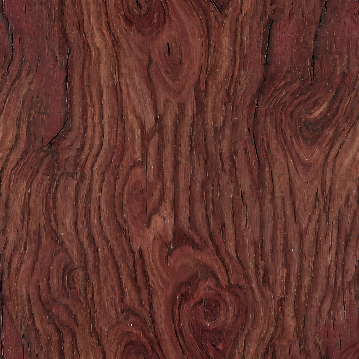 Rustic Redwood Wood with Knots and Natural Grain seamless PBR texture preview