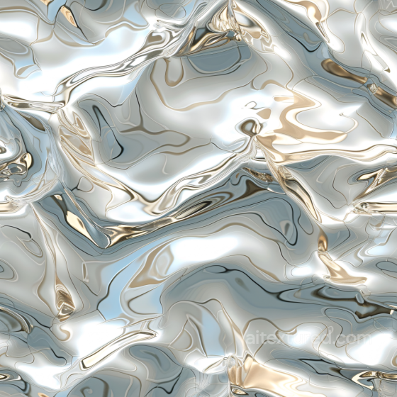 Liquid Metal Water Texture with Reflective Fluid Waves Water texture preview