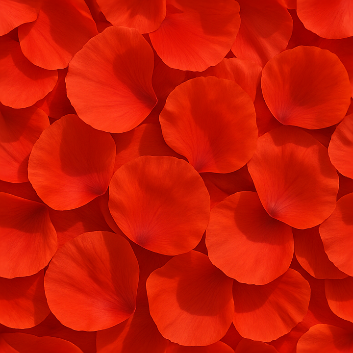 Poppy Petals Flower Meadow Flower Petals Closeup Natural Lighting seamless PBR texture preview