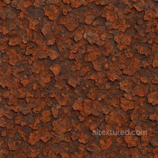 Aged Rust Flakes Seamless Texture seamless Rust PBR texture